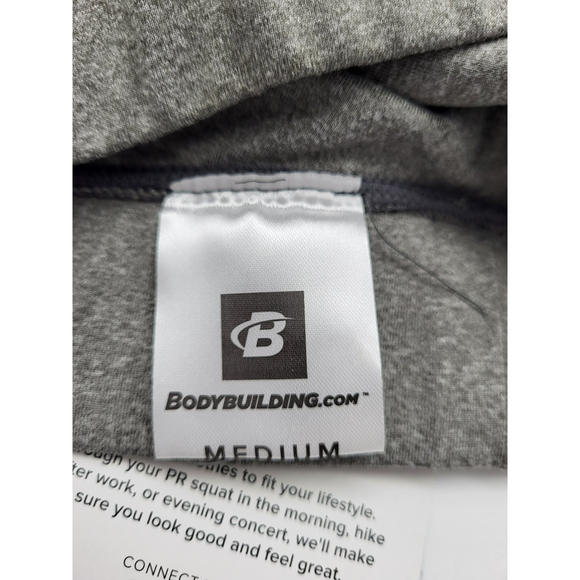 NWT Bodybuilding.com Gray Workout Bra - Picture 9 of 10